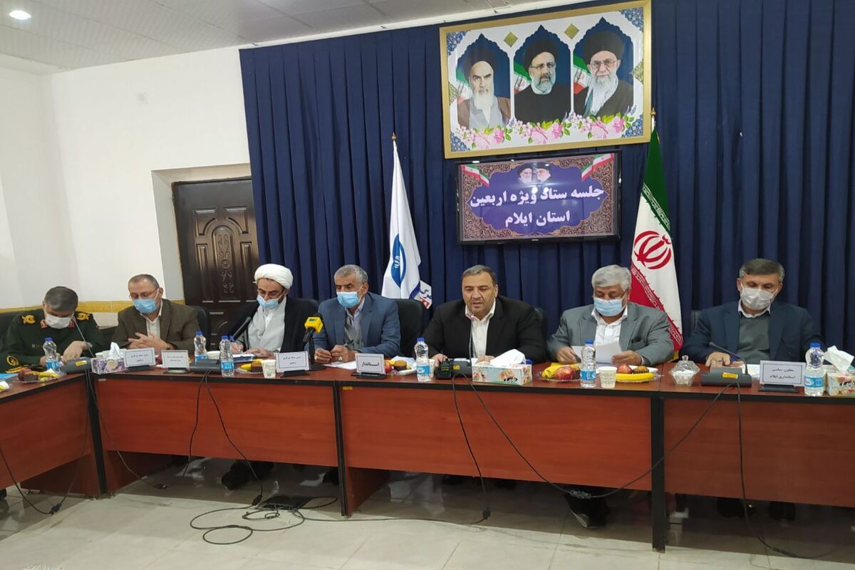 نشست استاندار در مرز مهران