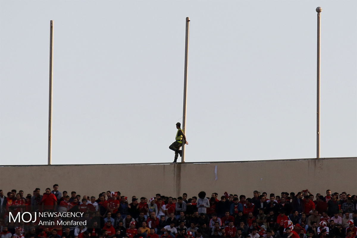 حاشیه دیدار تیم های فوتبال پرسپولیس ایران و السد قطر