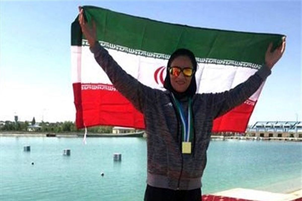 شهلا بهروزی‌راد قایقران ملی پوش کرمانشاهی