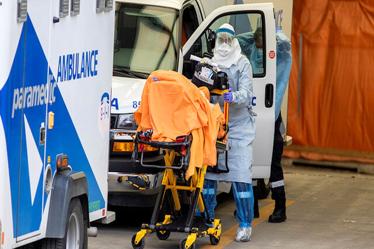 تلفات کرونا در آمریکا