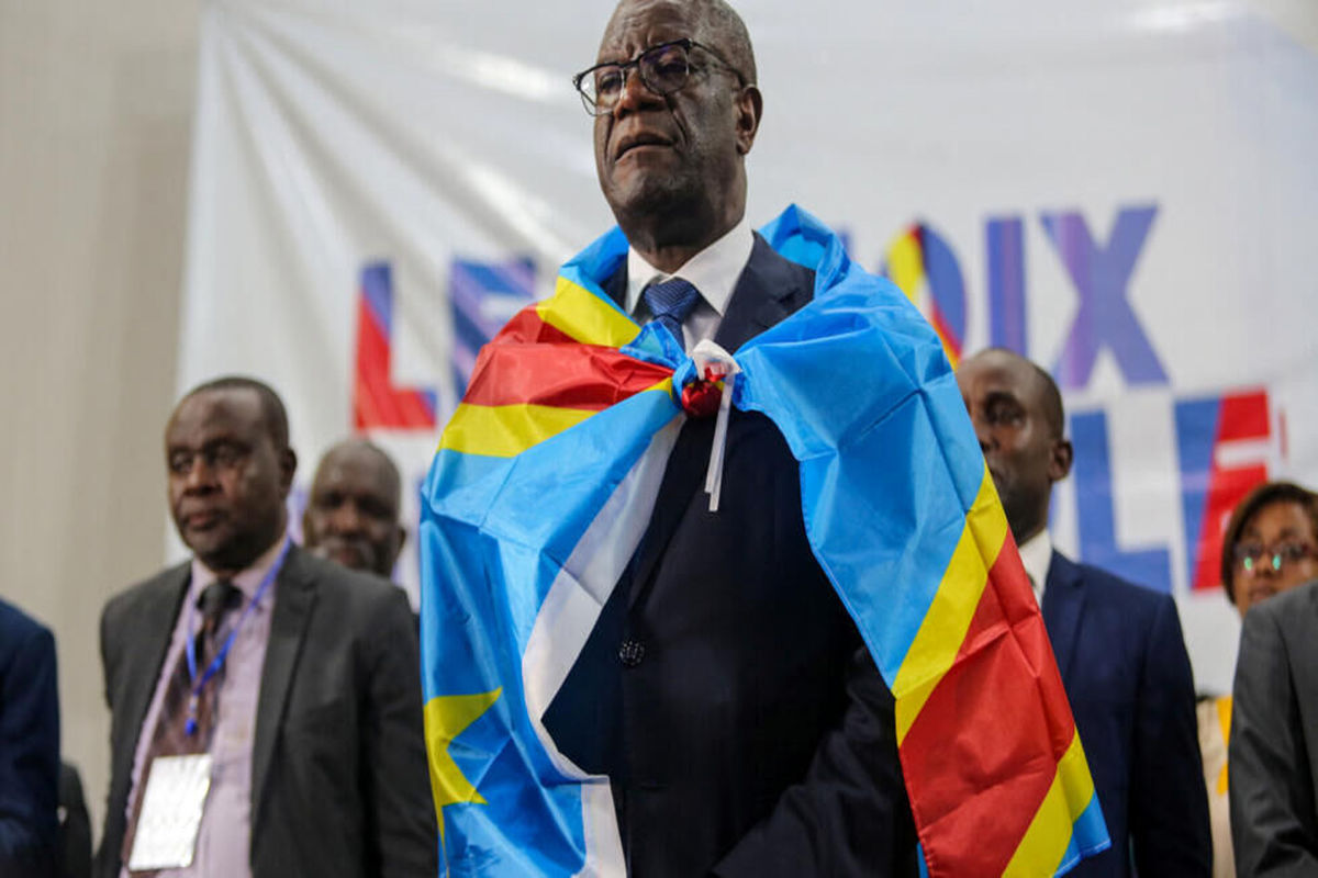 دنیس موکویگه برنده جایزه نوبل پزشکی جمهوری دمکراتیک کنگو