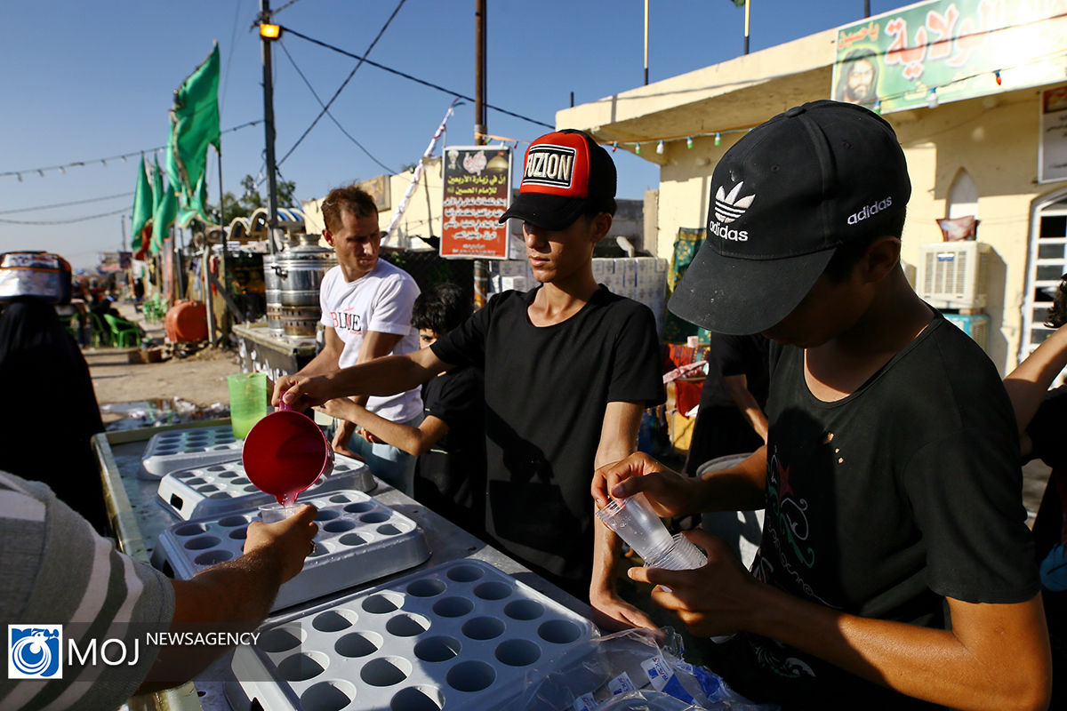 پیاده روی اربعین حسینی مسیر نجف به کربلا