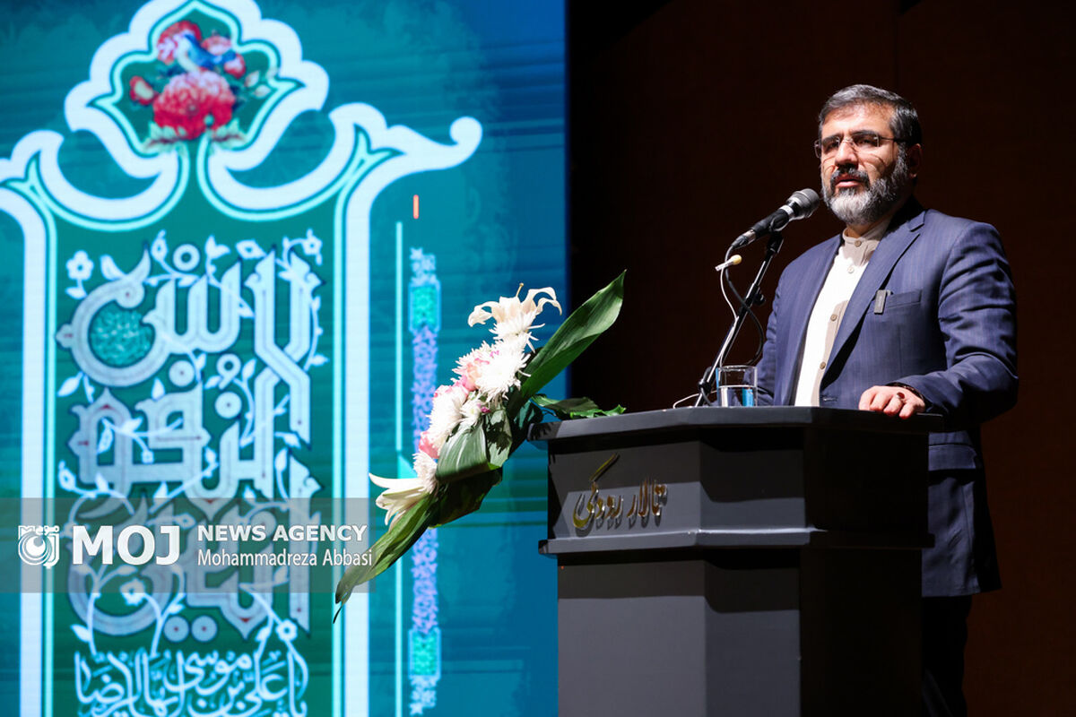 آئین رونمایی از مائده تازه ترین تابلوی نقاشی حسن روح الامین