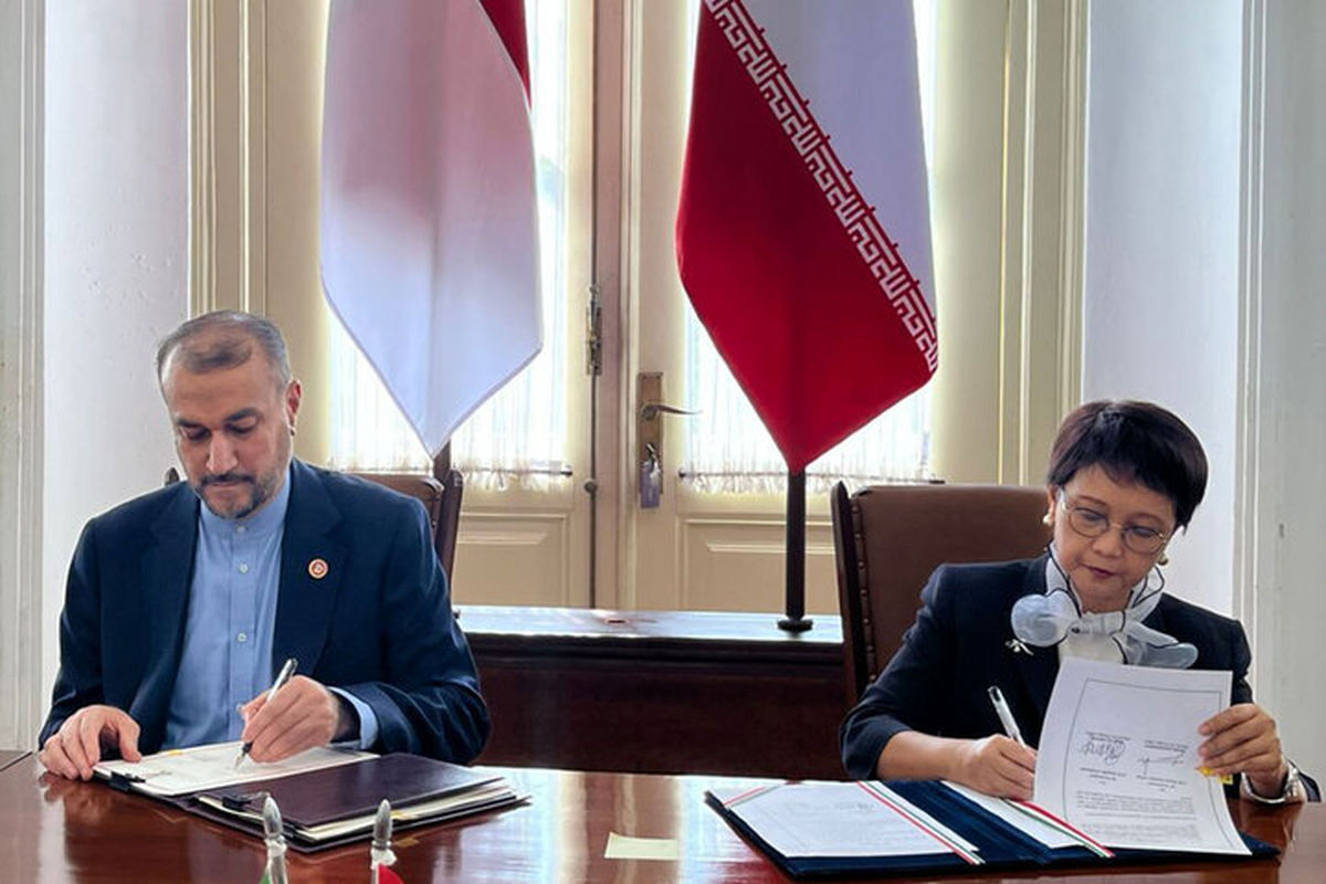 ۱۱سند همکاری میان ایران و اندونزی