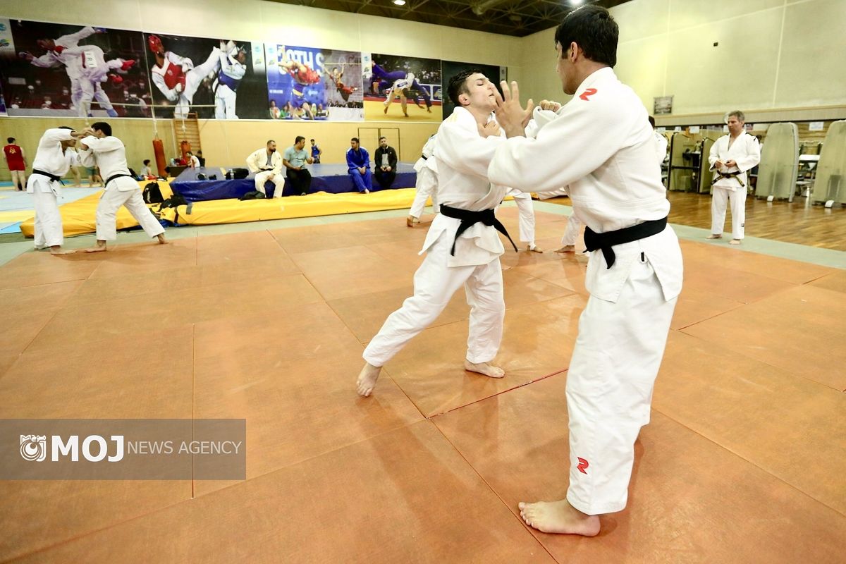 تمرین تیم ملی جودو در کیش