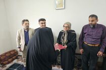 فرماندار نکا از فرهنگی روشندل فرهیخته روستای طوسکلا تجلیل کرد