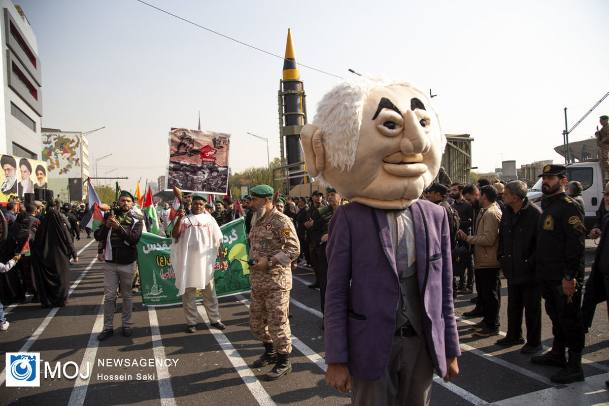 رزمایش ۵۰‌‌ هزار نفری بسیجیان در تهران