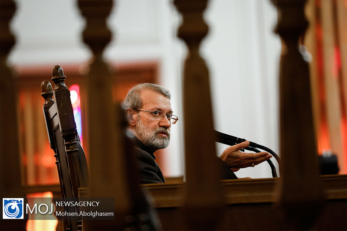 نشست خبری علی لاریجانی رییس مجلس