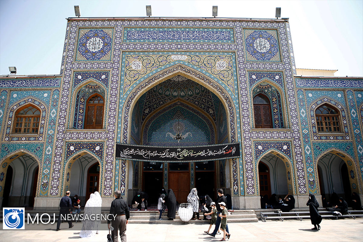 عزاداری ظهر عاشورای حسینی در حرم عبدالعظیم (ع)