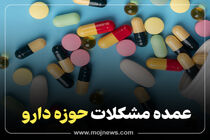 اینفوگرافیک/عمده مشکلات حوزه دارو