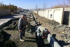 اجرایی شدن عملیات هدایت آبهای سطحی ورودی و خروجی ناحیه منفصل شهری نایسر 