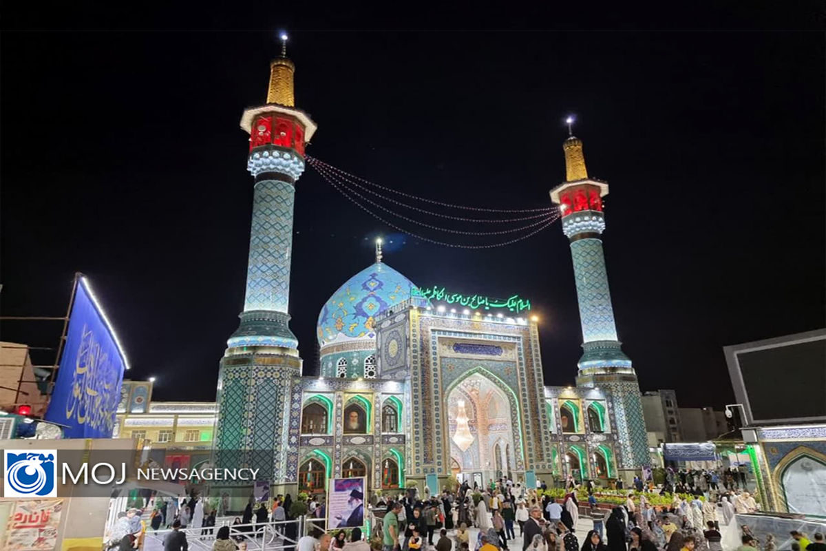 آستان مقدس امامزاده صالح در آستانه عید فطر 