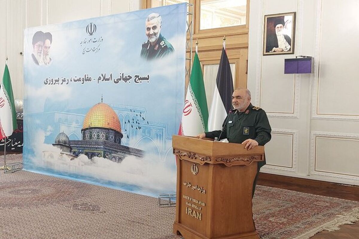 سردار سلامی فرمانده کل سپاه
