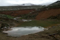 کنسل شدن لیگ برتر دوچرخه‌سواری به دلیل بارندگی+عکس