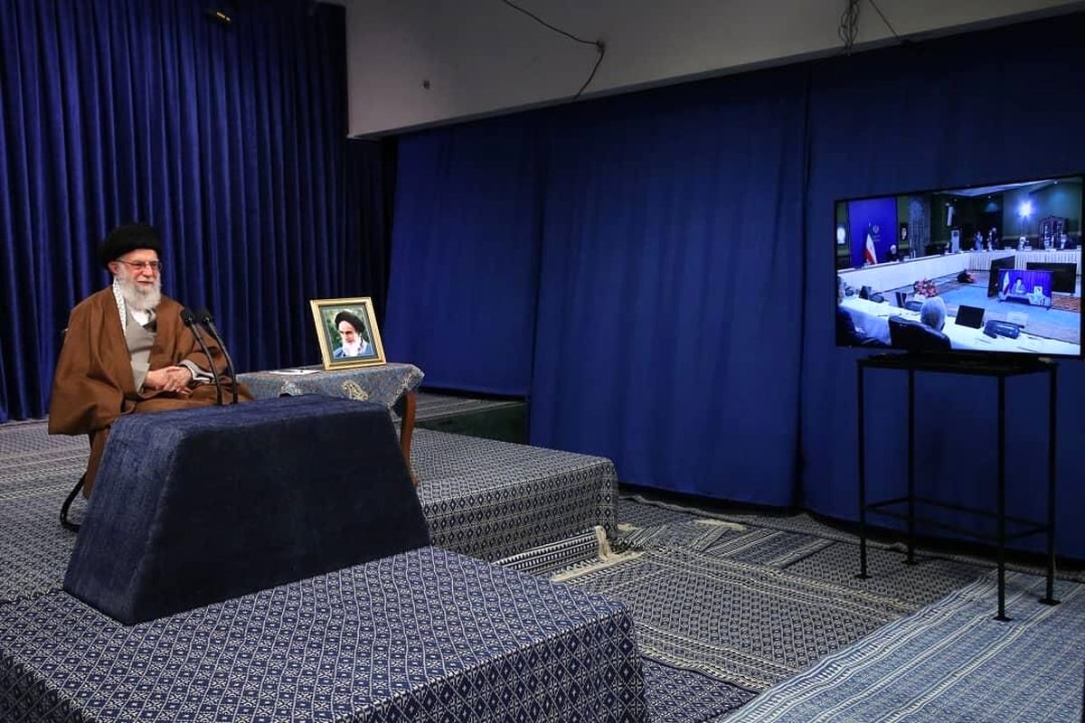 ارتباط تصویری رهبری با ستاد ملی مقابله با کرونا