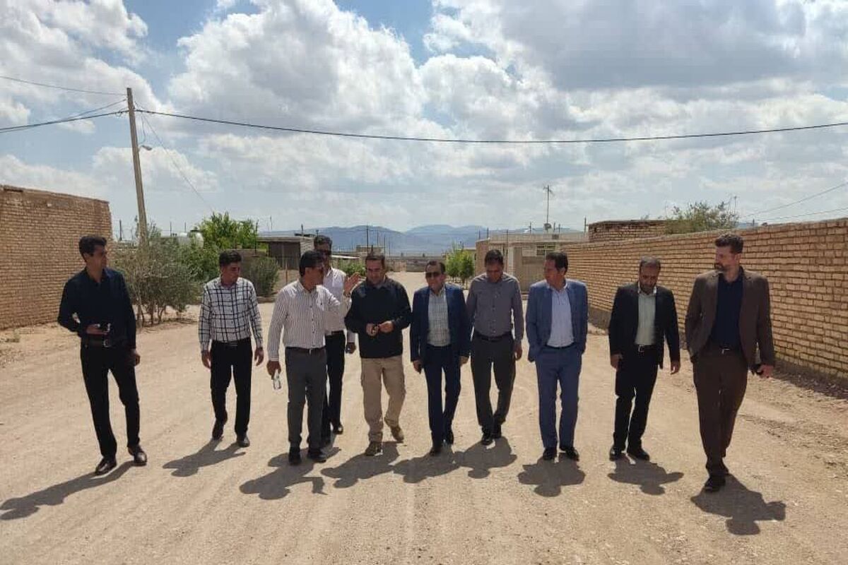بازدید از روستاهای بختگان فارس 