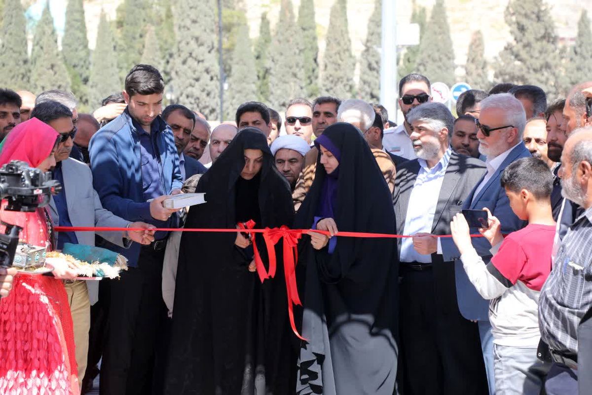 افتتاح پروژه شهرداری شیراز