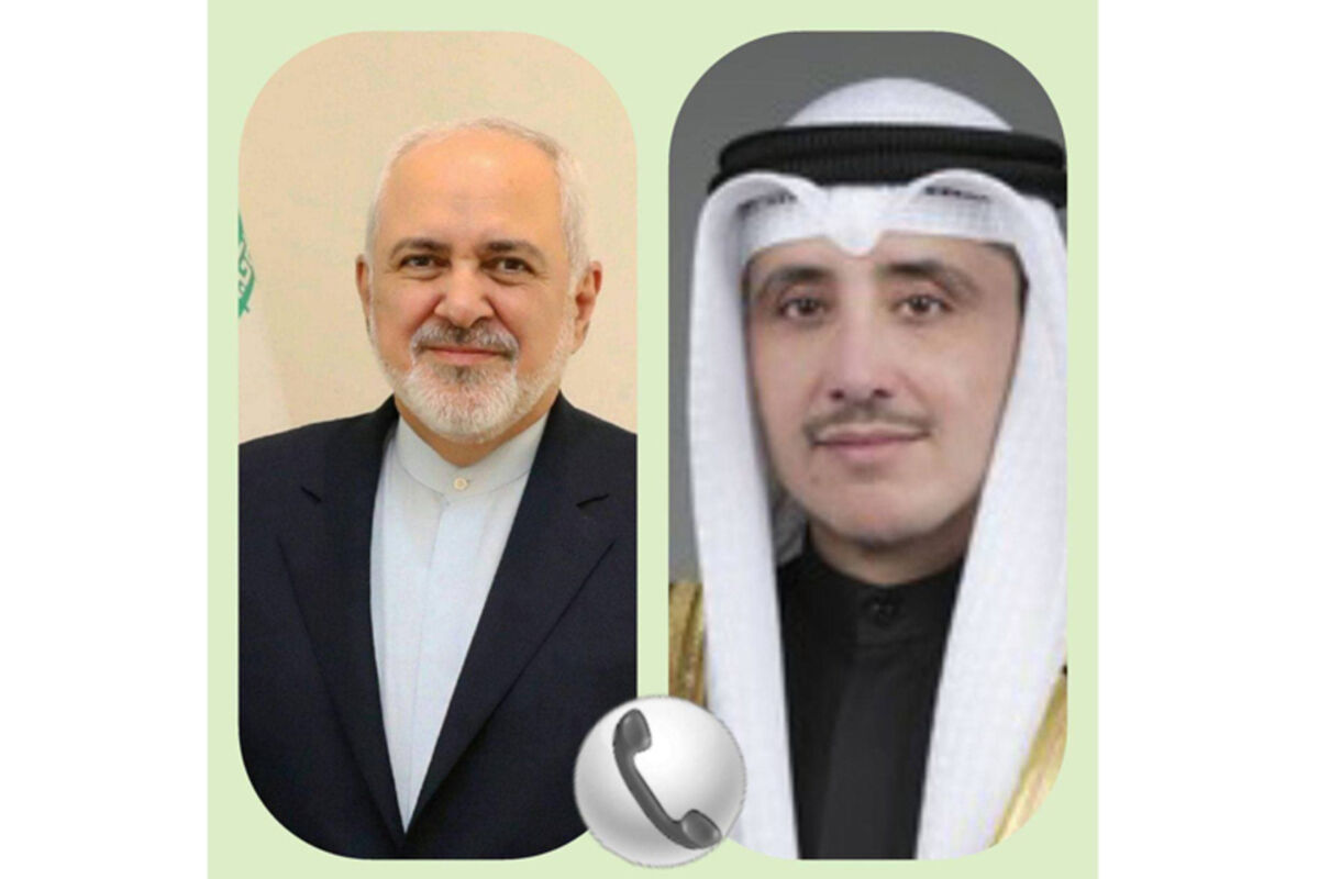 گفتگوی تلفنی ظریف با وزیر امور خارجه کویت