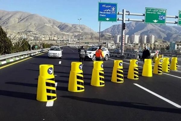 جاده چالوس و آزادراه تهران_شمال موقتا مسدود شد