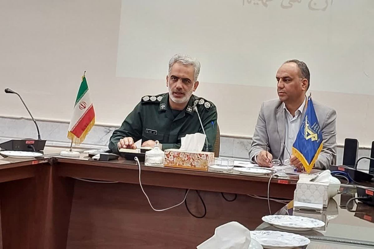 فرمانده ناحیه بسیج کاشان