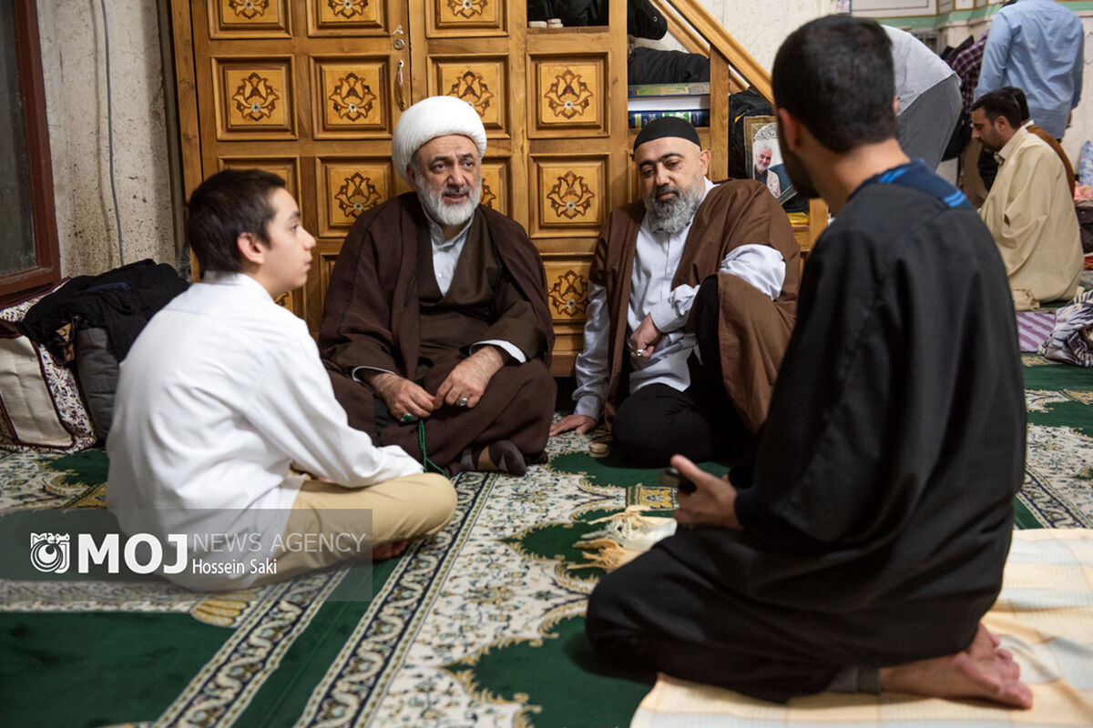 مراسم اعتکاف در حرم حضرت عبدالعظیم حسنی