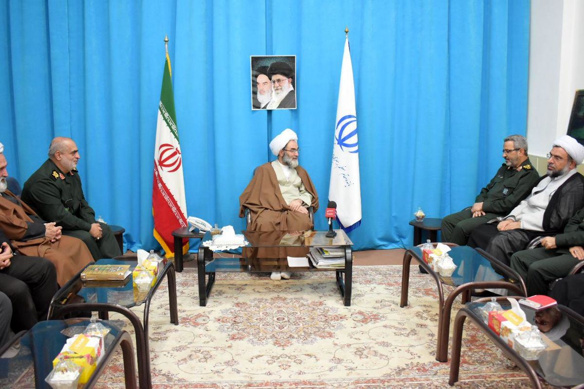 دیدار آیت الله فلاحتی با سردار غیب پرور