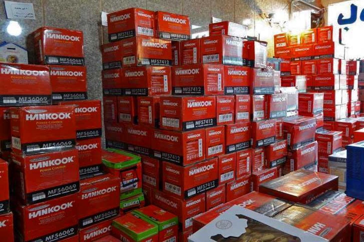 کشف باتری قاچاق در بابل