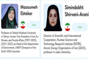 نام دو بانوی ایرانی در جمع هیات داوران اولین جایزه محیط زیست زنان کشورهای عضو بریکس