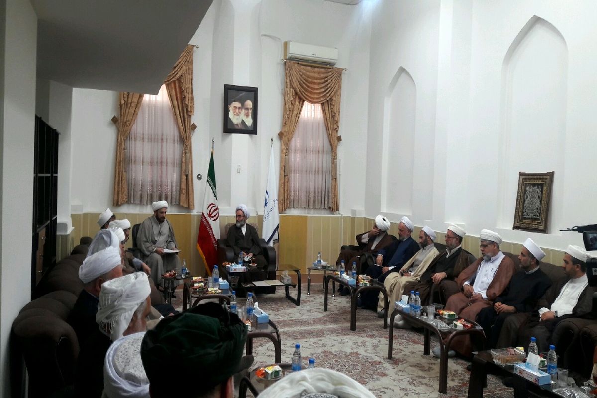 دیدار اهل سنت با ایت الله فلاحتی