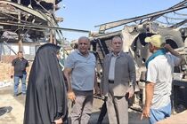 فرماندار تهران بر رفع مشکلات واحد تولیدی جنگ‌زده تأکید کرد