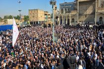 پیکر مطهر آیت الله موسوی از علمای بزرگ خوزستان تشییع شد