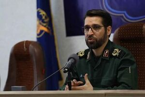 کاروان شهدای گمنام در راه قم 