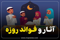 اینفوگرافیک/آثار و فوائد روزه