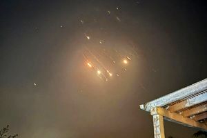 At least 150 missile fired at occupied lands