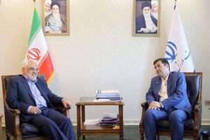 وزیر ورزش و جوانان با رئیس دانشگاه آزاد اسلامی دیدار و گفتگو کرد