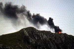 یک بالگرد ارتش انگلیس دچار سانحه شد