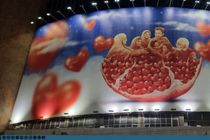 دیوارنگاره ولیعصر یلدایی شد