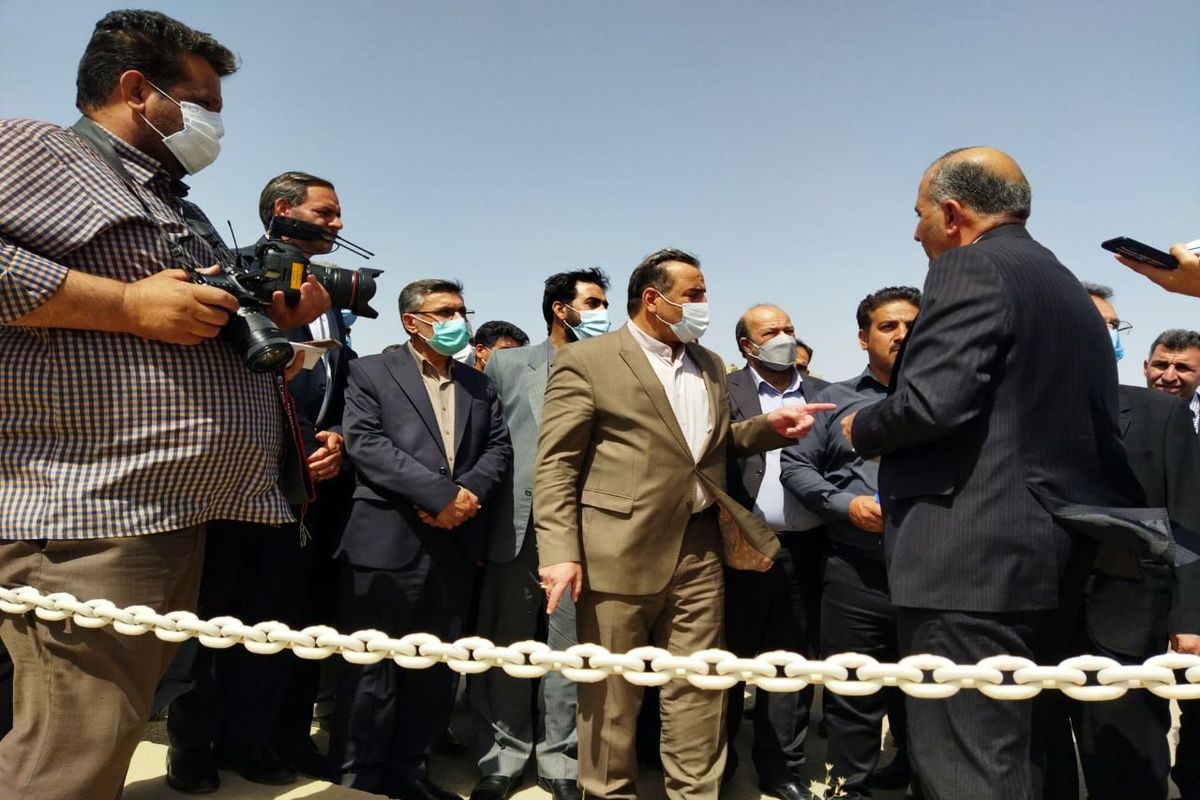 بازدید استاندار از سد ایلام