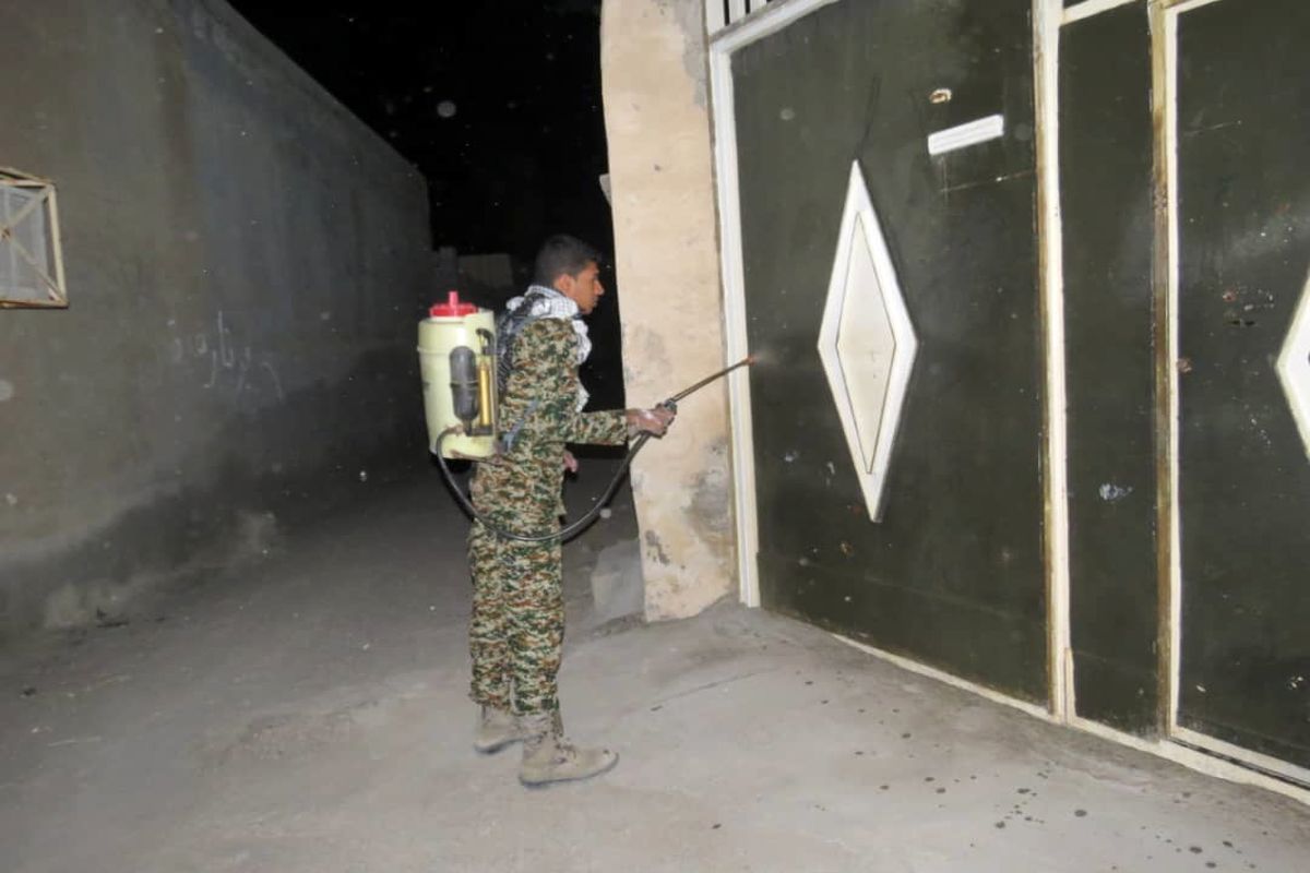 ضدعفونی معابر عمومی میناب