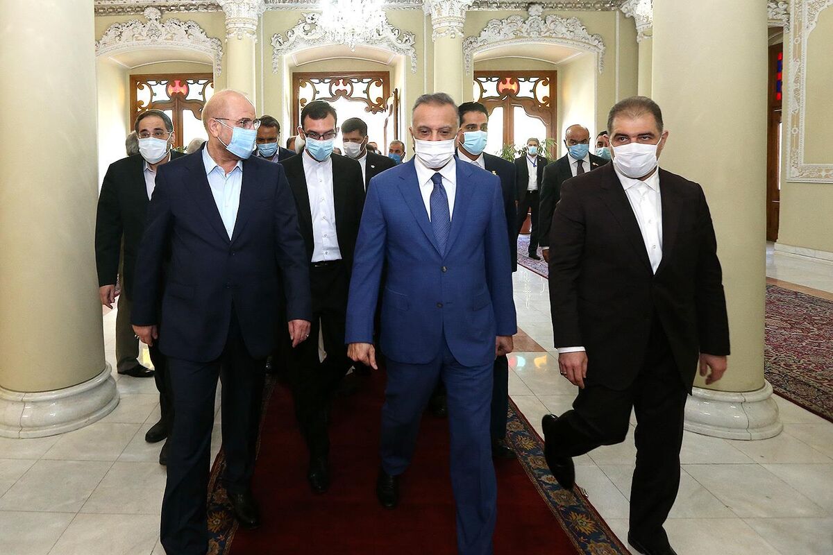 دیدار الکاظمی و قالیباف