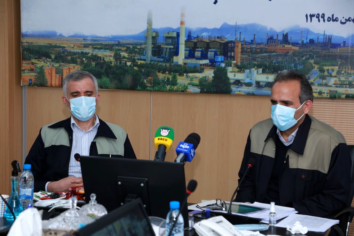 نشست خبری مدیران عامل صدرتامین و ذوب آهن اصفهان