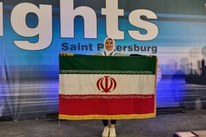 بانوی ملی‌پوش کتل‌بل ایران در کاپ جهانی روسیه سوم شد