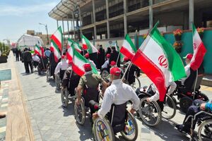 تشرف جانبازان ۷۰ درصد به حرم مطهر رضوی