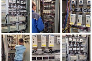 اجرای پروژه بازسازی تابلوهای برق تصفیه‌خانه فاضلاب مرودشت