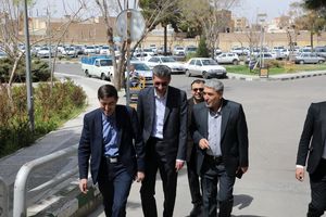 بازدید فرماندار قم از اورژانس بیمارستان شهید بهشتی قم