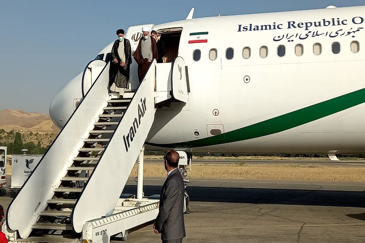 ورود آیت الله رییسی به سنندج