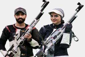 تیم میکس تفنگ ۱۰ متر ایران به رتبه چهارم آسیا بسنده کرد