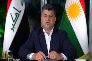 لحظه بازداشت «لاهور شیخ جنگی» رئیس حزب جبهه خلق کردستان عراق + فیلم