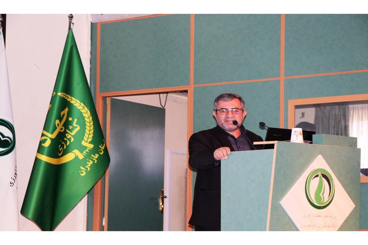 عنایتی رئیس جهاد کشاورزی مازندران