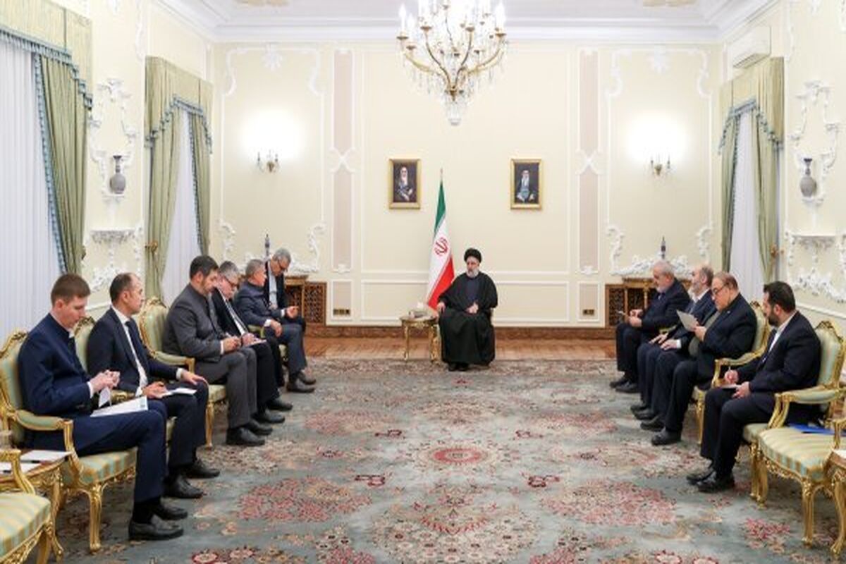 رئیس جمهوری در دیدار رئیس‌جمهور تاتارستان روسیه
